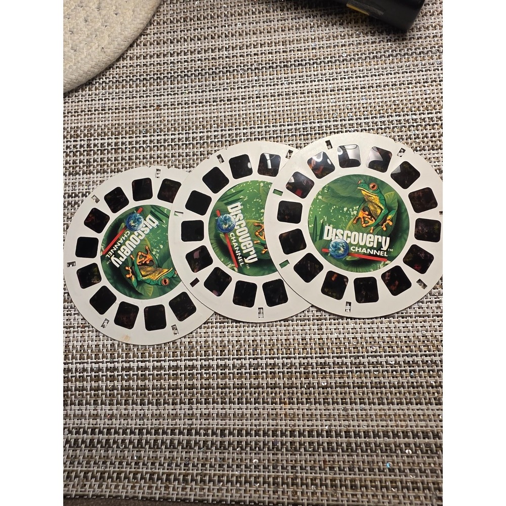 View-Master OS View-Master Reels Unisex White Discovery Channel Nature 3 Reels